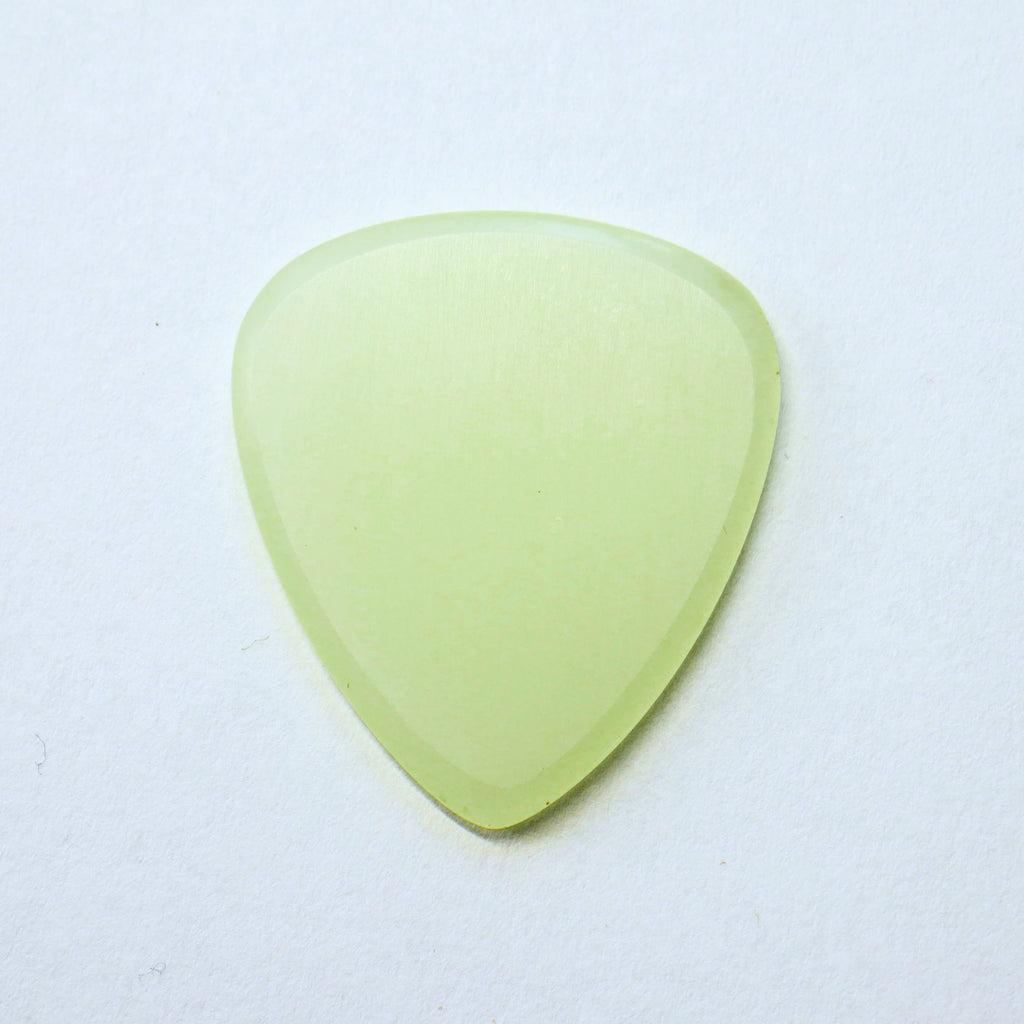 Northern Ghost Plectrums Handmade Acrylic Guitar Pick - 2.5mm Glow in the Dark Standard 351 - Ploutone