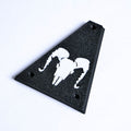 Custom Jackson/ Charvel Truss Rod Cover – Ram Skull (White & Black) - Ploutone