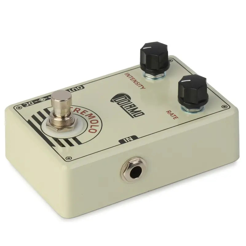 delay and tremolo pedal Dolamo D-13 Vintage Style Tremolo Guitar Effect Pedal with Intensity and Rate Controls True Bypass Design for Electric Guitar
