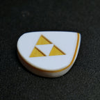 Opus Jari VALKORE™ - Gold Zelda Triforce 5mm Handmade Guitar Pick - Ploutone