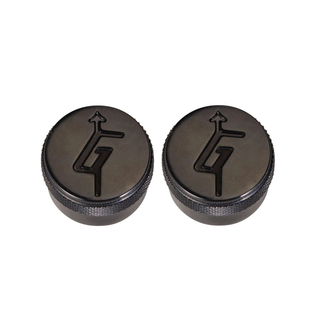 Gretsch "G" Arrow Knobs - Multiple Colors Black Set of 2 - Ploutone
