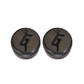 Gretsch "G" Arrow Knobs - Multiple Colors Black Set of 2 - Ploutone