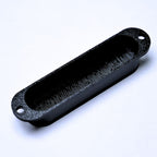 Custom HSS Pickup Cover Set (No Holes) - Black & Green Honeycomb - Ploutone