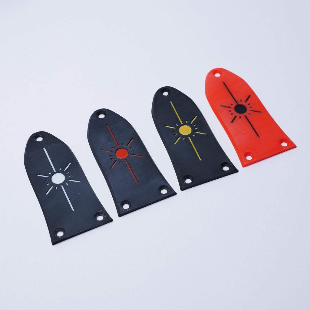Custom Gibson SG Truss Rod Cover - Del Sol Guitar Fittings & Parts from Ploutone