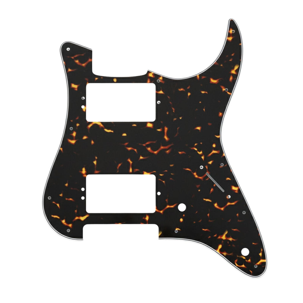 Kiesel Delos HH Pickguard - 15+ Colors 4-Ply Flame Print 4 - Ploutone