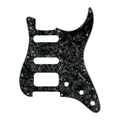 Fender Stratocaster HSS Pickguard (Open Humbucker) - 4-Ply Black Pearl Pickguards from Ploutone
