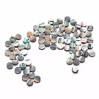 Genuine Abalone 6mm Guitar Inlay Dots - 50pcs - Ploutone