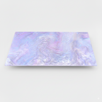 Acrylic Inlay and Pickguard Material - White Pearl Swirl - Ploutone