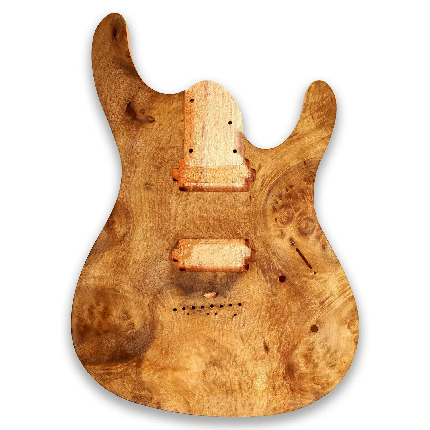 8-String DIY Electric Guitar Kit - Poplar & Okoume - Ploutone