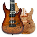 8-String DIY Electric Guitar Kit - Poplar & Okoume - Ploutone