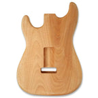 Unfinished Strat Guitar Body - Okoume Wood - Ploutone