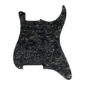Strat Pickguard No Holes - 20+ Colors 4-Ply Black Pearl - Ploutone