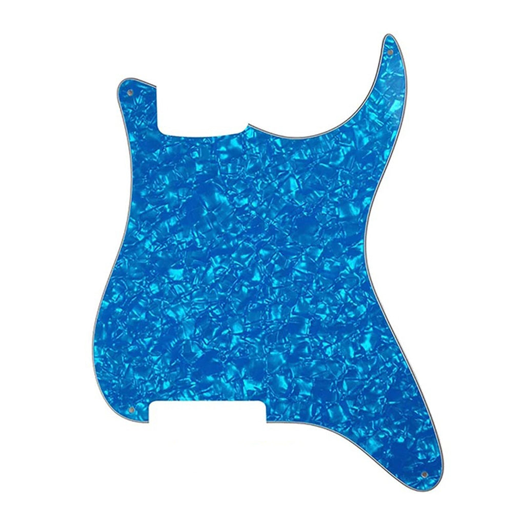 Strat Pickguard No Holes - 4-Ply Blue Pearl - Ploutone