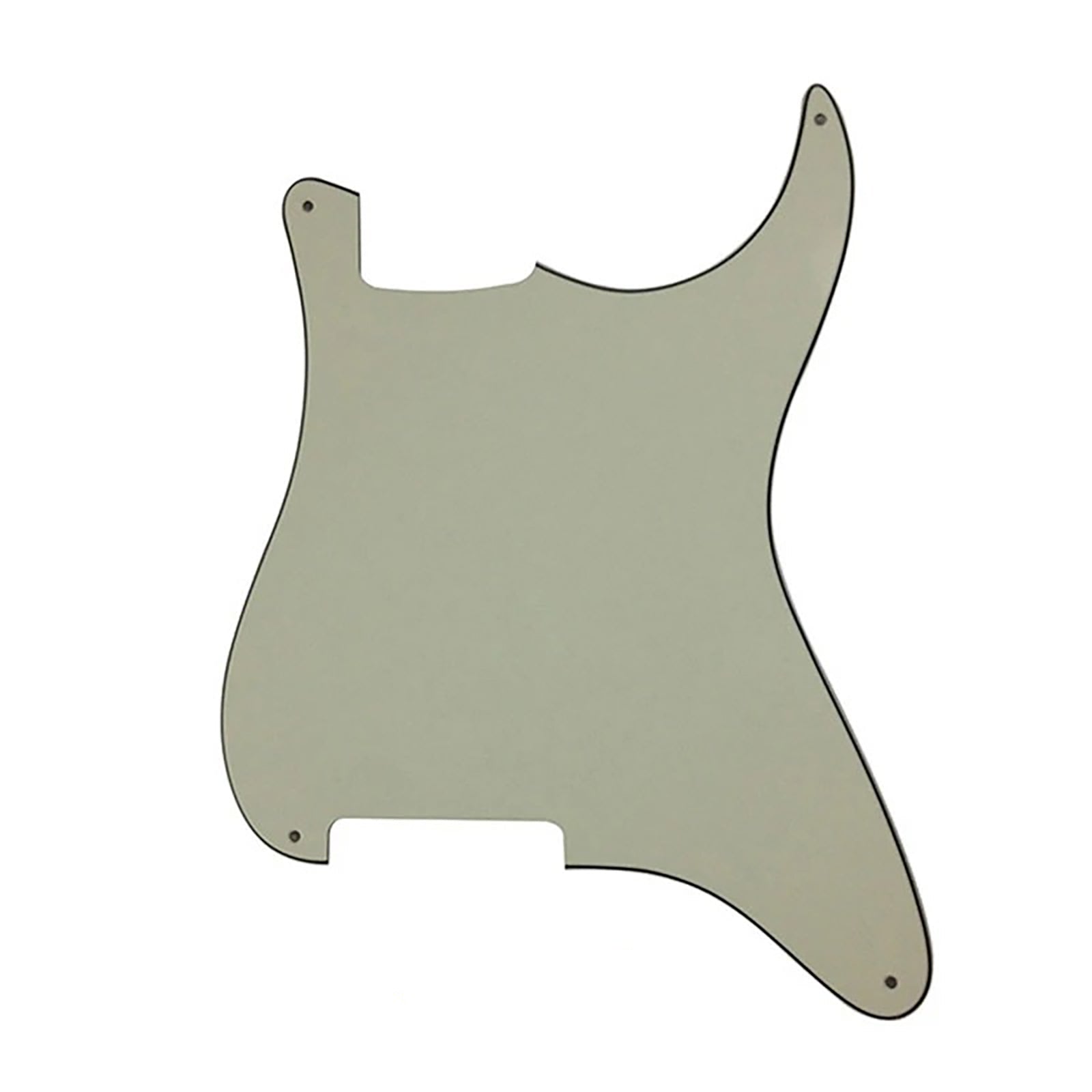 Strat Pickguard No Holes - 4-Ply Mint Green - Ploutone