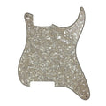 Strat Pickguard No Holes - 4-Ply Parchment Pearl - Ploutone