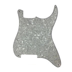 Strat Pickguard No Holes - 4-Ply White Pearl - Ploutone