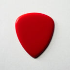 Northern Ghost Plectrums Handmade Acrylic Guitar Pick - 2.5mm Red Standard 351 - Ploutone