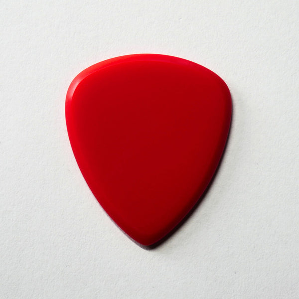 Northern Ghost Plectrums Handmade Acrylic Guitar Pick - 2.5mm Red Standard 351 Guitar Picks from Ploutone