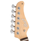 Cort G280 Select Double Cutaway 6-String Electric Guitar - Trans Chameleon Purple - Ploutone