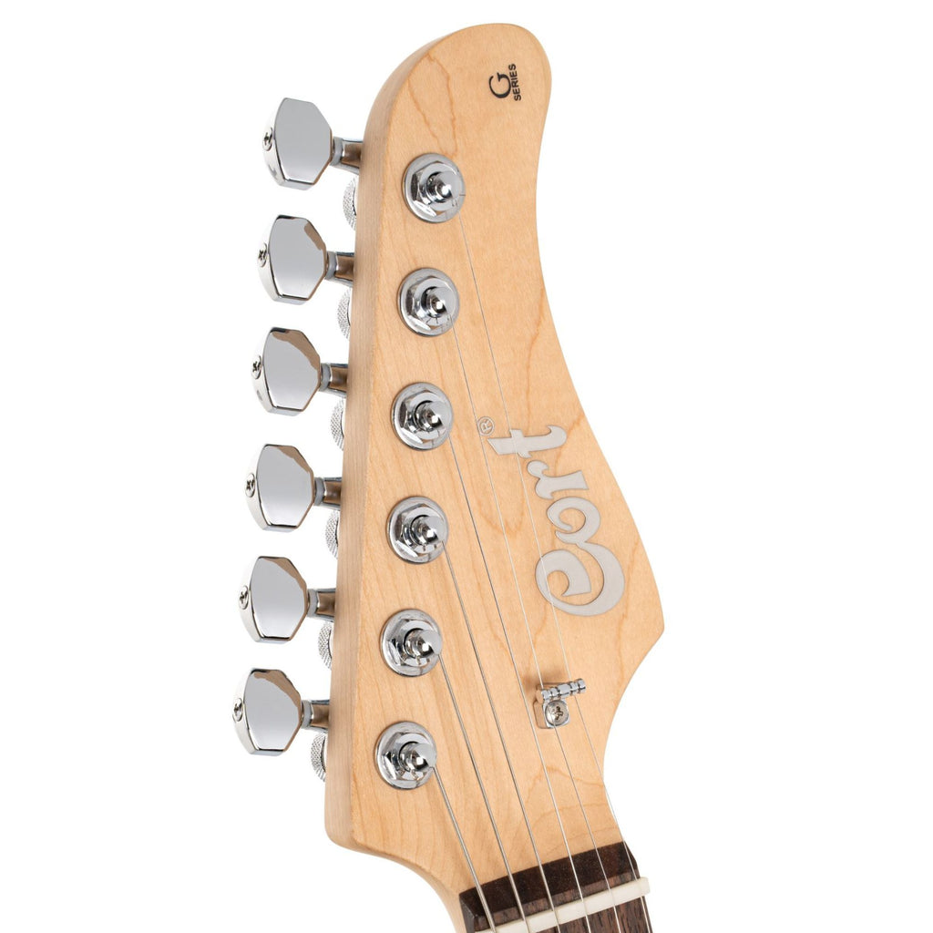 Cort G280 Select Double Cutaway 6-String Electric Guitar - Trans