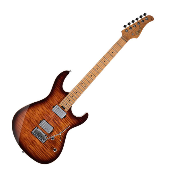 Cort G290 FAT II Double Cutaway 6-String Electric Guitar - Antique Violin Burst - Ploutone