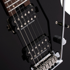 Cort G300 Pro Series Double Cutaway 6-String Electric Guitar - Black - Ploutone