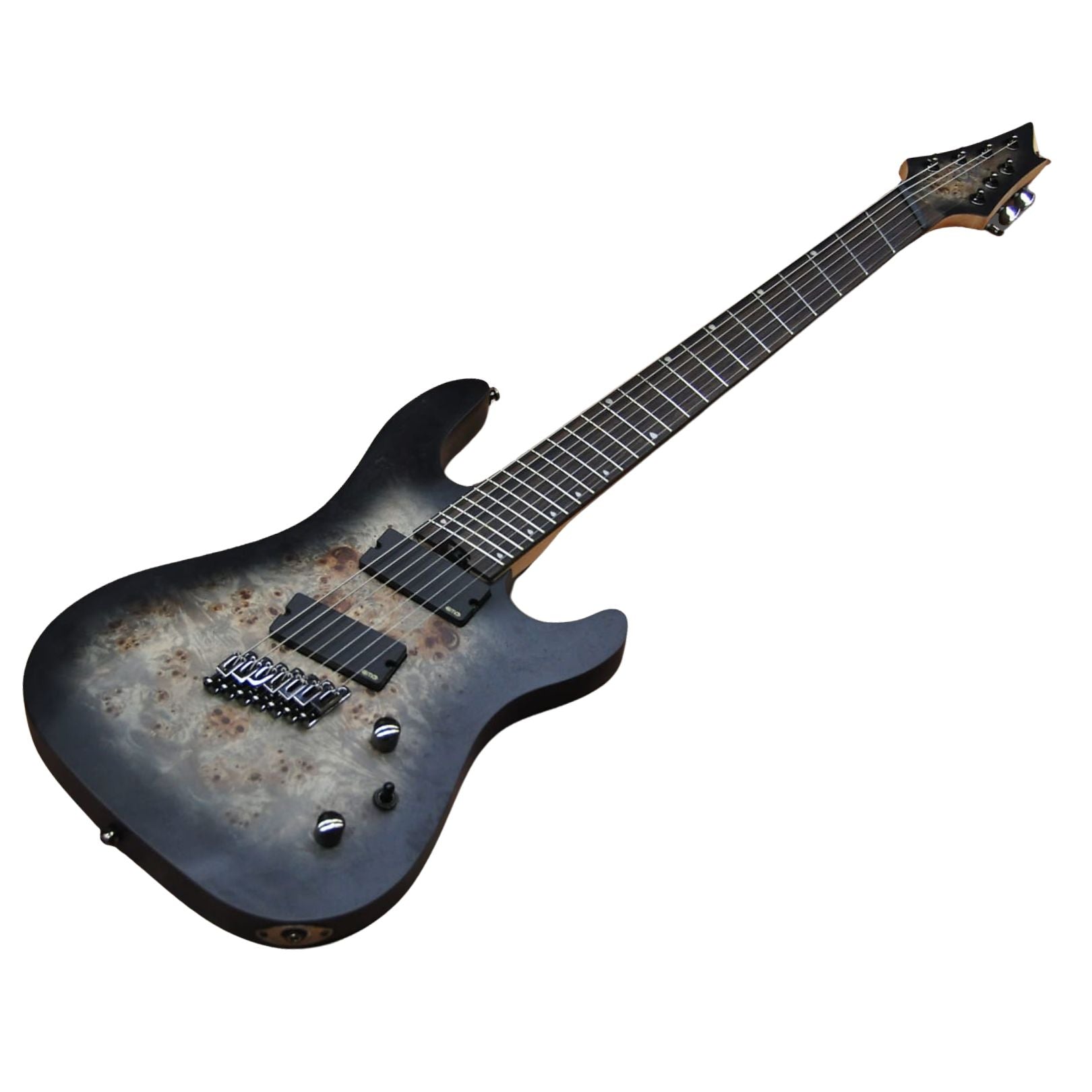 Cort KX507 Fishman FluencePU 7弦 Cort KX507 7-String Multi-Scale Electric Guitar in Star Dust Black