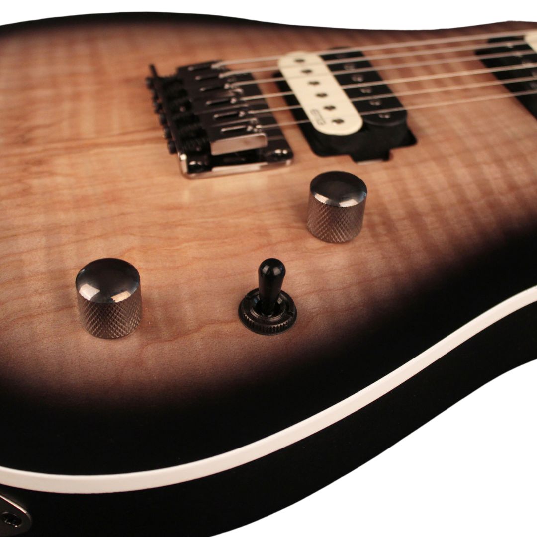 Cort KX300 Electric Guitar - Open Pore Raw Burst - Ploutone