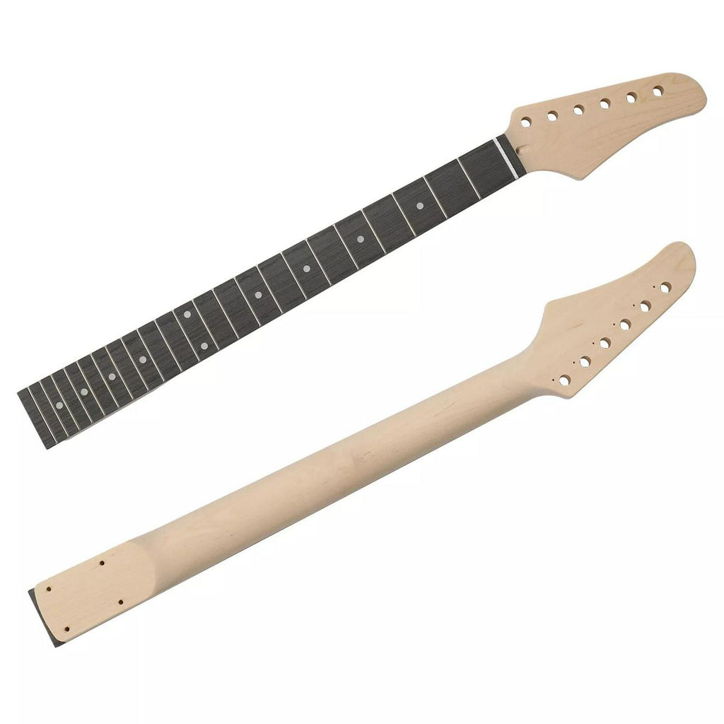 DIY Solderless Strat Guitar Kit - Mahogany Body & Maple Neck - Ploutone