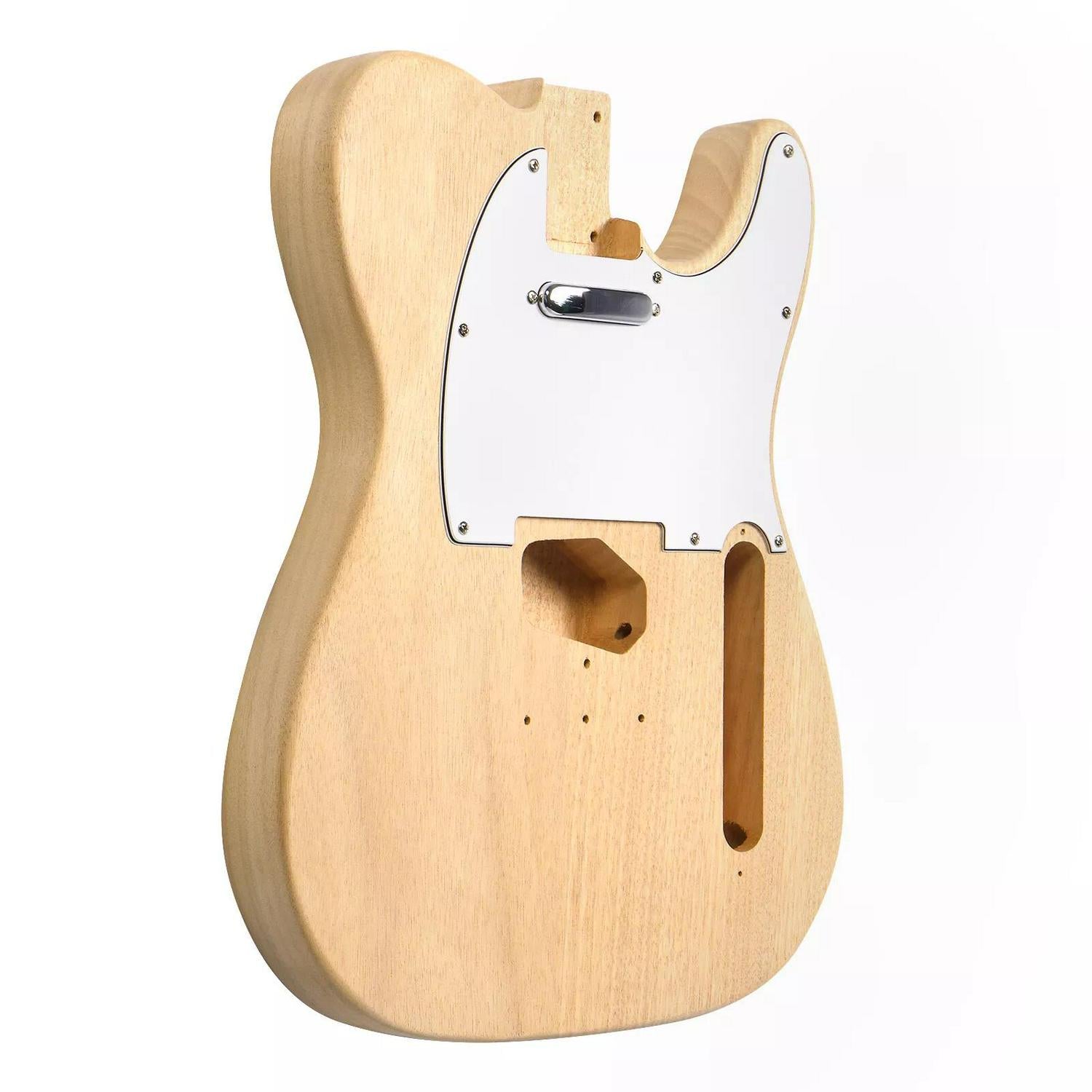 DIY Solderless Tele Guitar Kit - Mahogany Body & Maple Neck - Ploutone