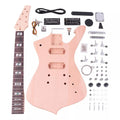 7-String DIY Iceman-Style Electric Guitar Kit - Mahogany Body - Ploutone