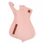 7-String DIY Iceman-Style Electric Guitar Kit - Mahogany Body - Ploutone
