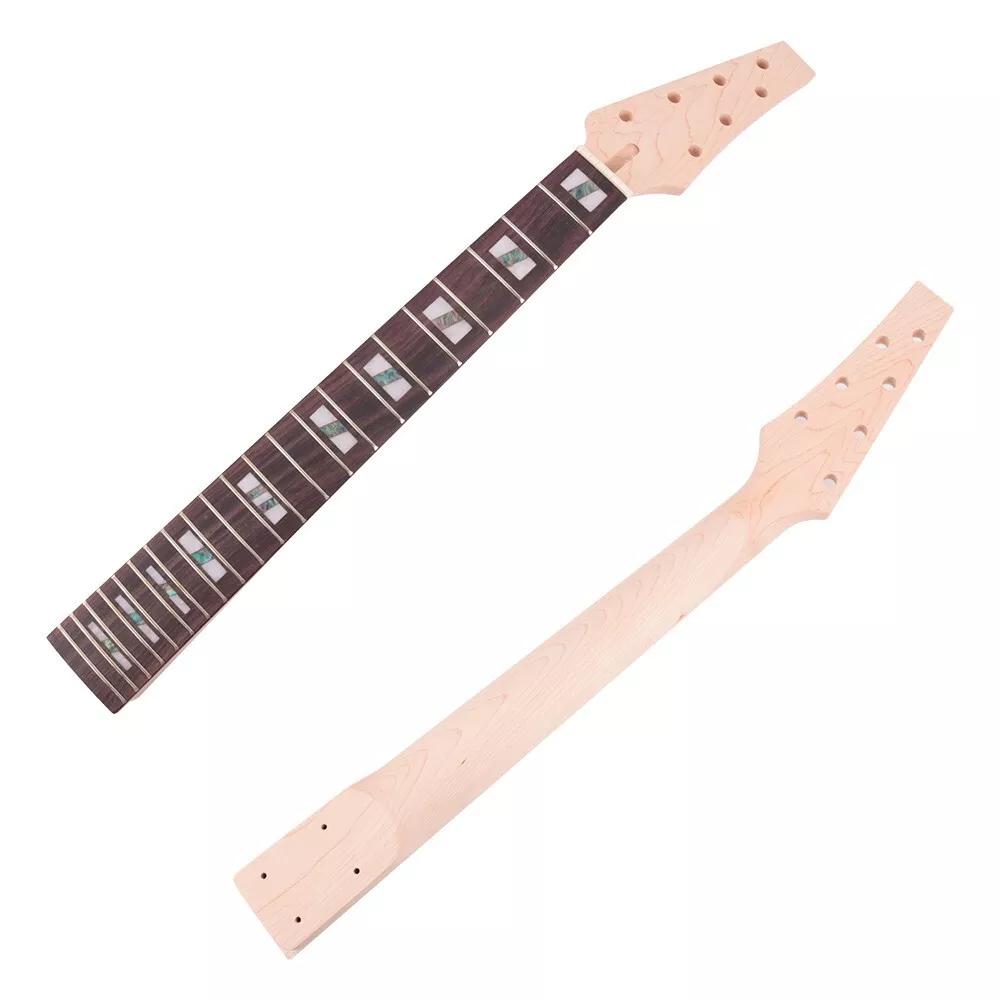 7-String DIY Iceman-Style Electric Guitar Kit - Mahogany Body - Ploutone