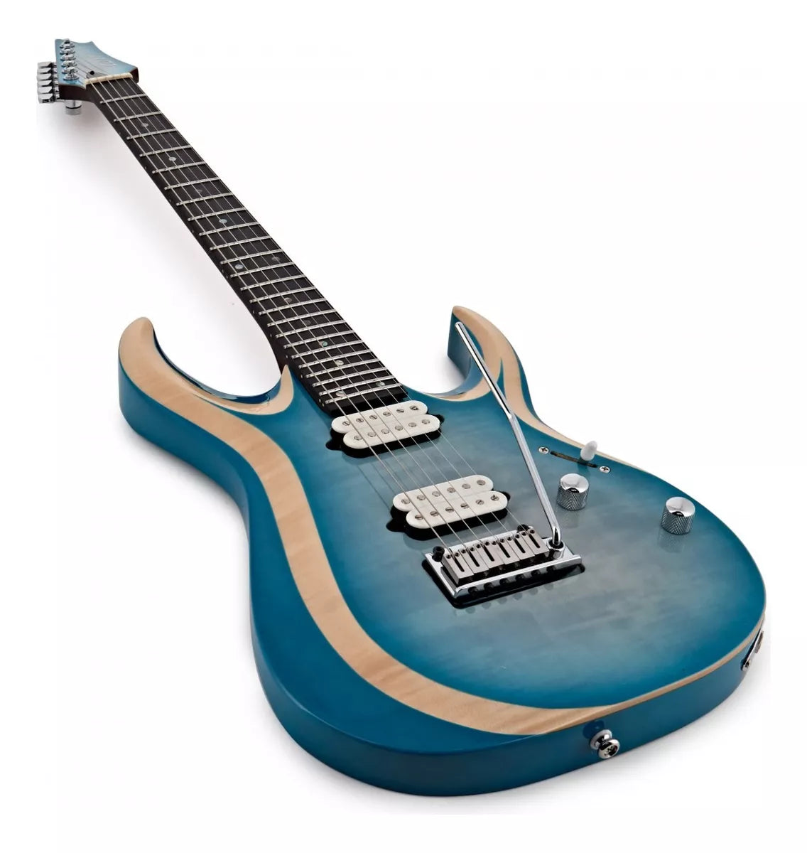 Cort X700 Duality II Electric Guitar in Polar Ice Burst - Ploutone