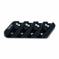 Nova Guitar Parts Dingwall Bass Bridge Retrofit Replacement - 4, 5, & 6-String Multi-Scale 4 - Ploutone