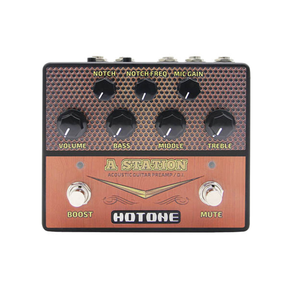 Hotone A Station - Acoustic Guitar Preamp/ D.I.  from Ploutone