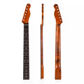 Roasted Maple Tele-Style Guitar Neck, 9.5" Radius, Rosewood Fretboard - Ploutone