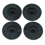 Telecaster Black Witch Hat Bakelite Knobs - 2 Volume, 2 Tone - Ploutone