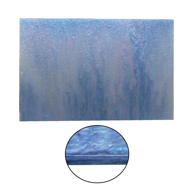 Guitar Pickguard Material - Pacific Swirl Acrylic - 17 x 11.5 inch Pickguard Blank - Ploutone