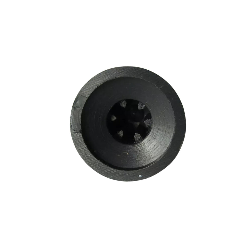 Fender Amp Skirted Knobs - Black with Silver Cap (Set of 12) - Ploutone