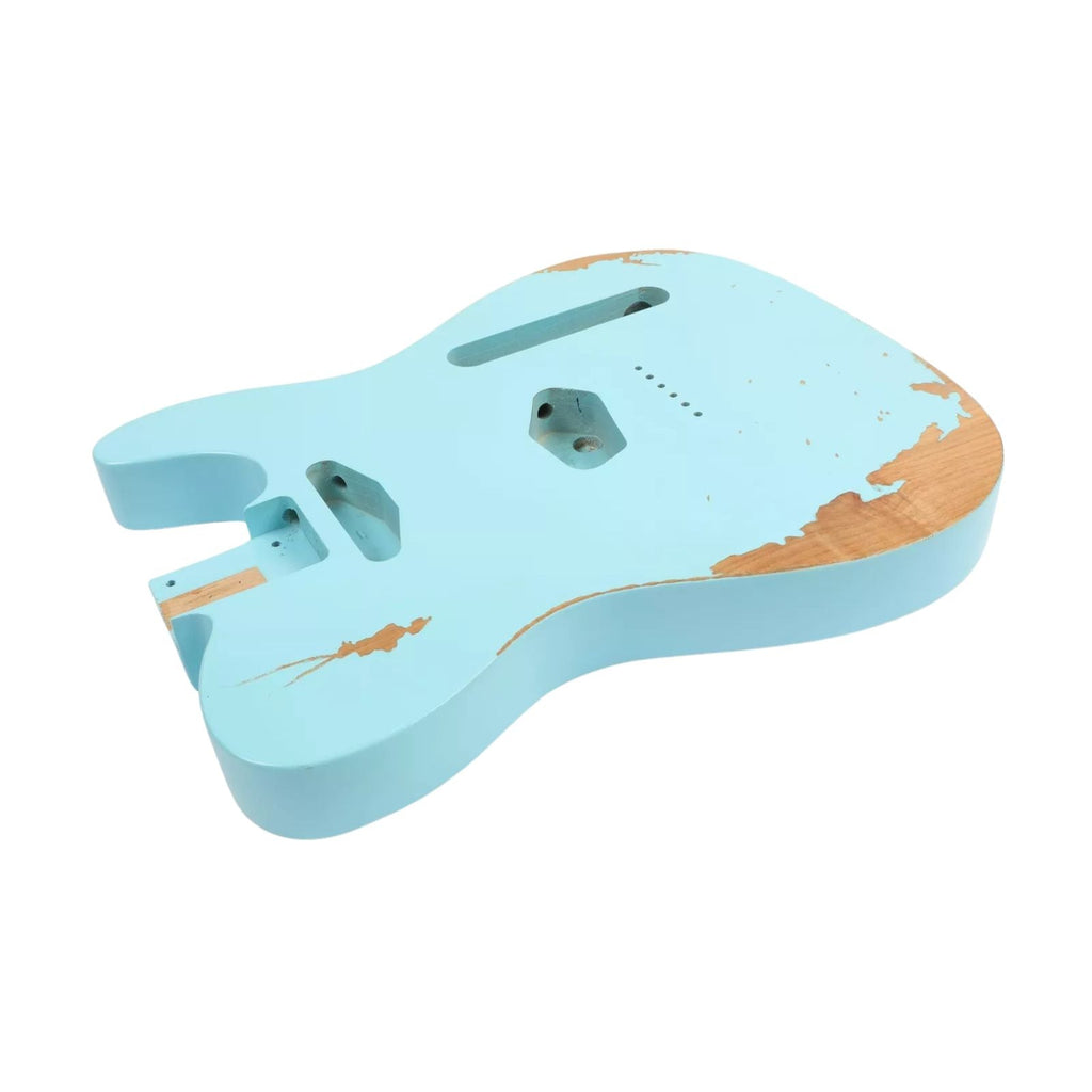 Finished Telecaster Body - Relic Sonic Blue - Ploutone
