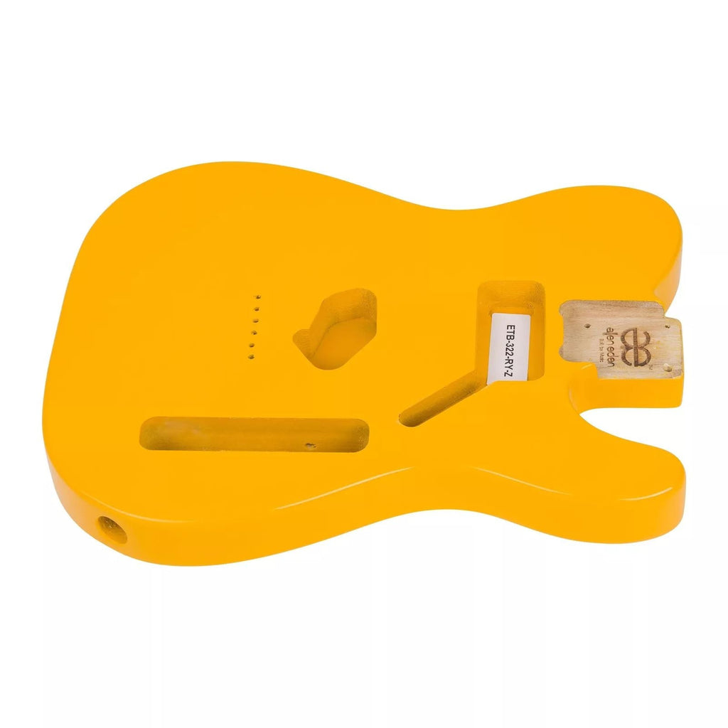 Finished Telecaster Body - Royal Yellow