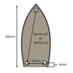 Custom Gretsch 2-Ply Plain Truss Rod Cover - Multiple Colors (Fits Electromatic, Streamliner & Japan Models) - Ploutone
