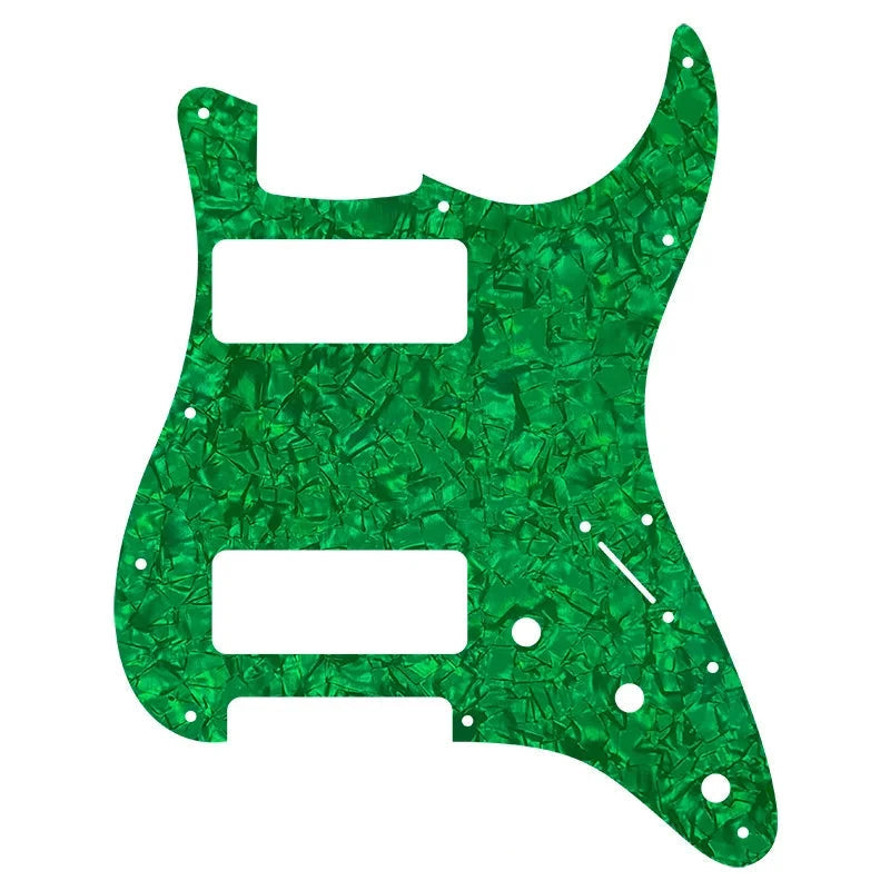 11-Hole Dual P90 Strat Pickguard - 25+ Colors  from Ploutone
