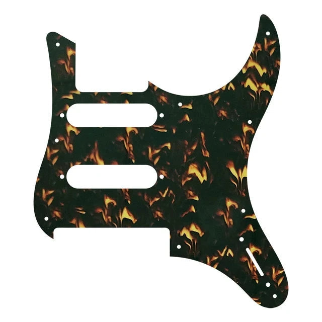 Yamaha Pacifica 112V, 212V, 612V Pickguard - 30+ Colors 4-Ply Flame Print 2 - Ploutone