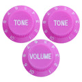 Electric Guitar Control Knobs, 24 Spline Imperial - Purple & White Default Title - Ploutone