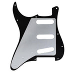 11-Hole Strat Pickguard SSS - 3-Ply Blue Pearl - Ploutone