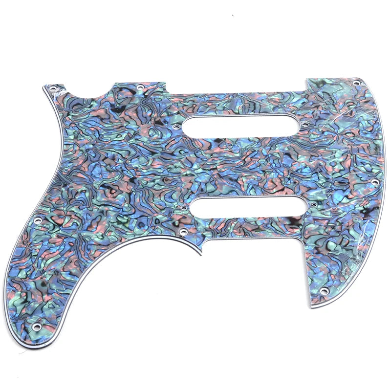 Nashville Telecaster Pickguard 8-Hole SSS - 4-Ply Abalone Pearl - Ploutone
