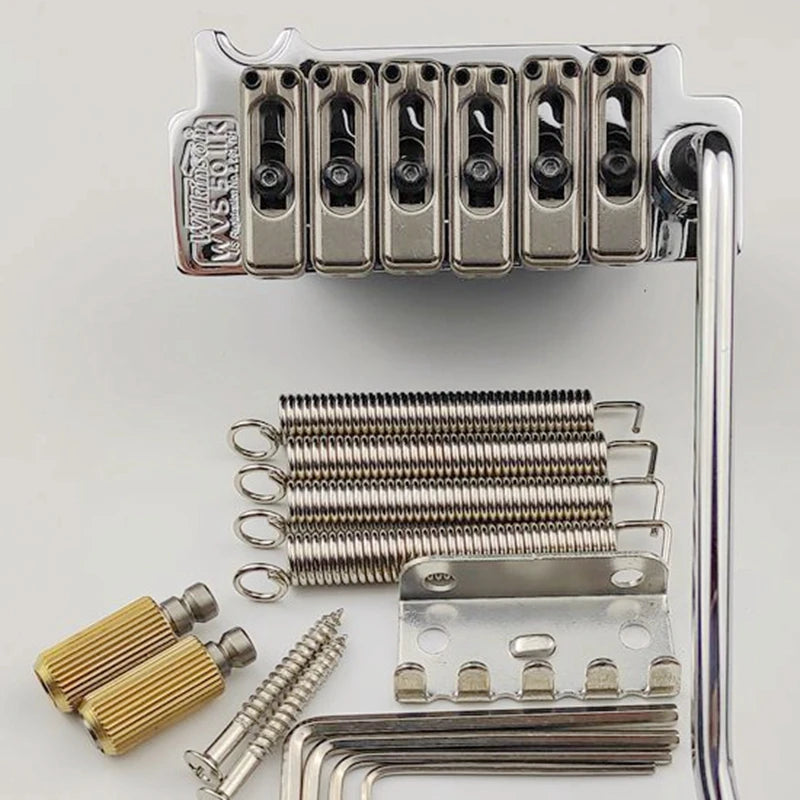 Wilkinson WVS50IIK 2-Point Tremolo for Stratocasters - Stainless Steel - Ploutone