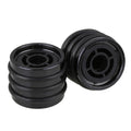 Chrome Alloy Guitar Knobs, 18 Spline Metric 6mm - Black Default Title - Ploutone
